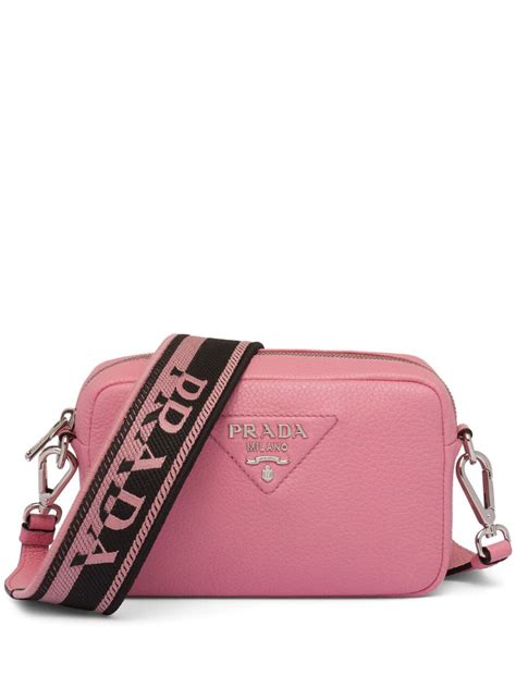 dimensions of the prada logo plaque crossbody bag|prada triangle logo.